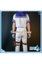 Identity V Prisoner Luca Balsa Sailor Uniform Cosplay Costume